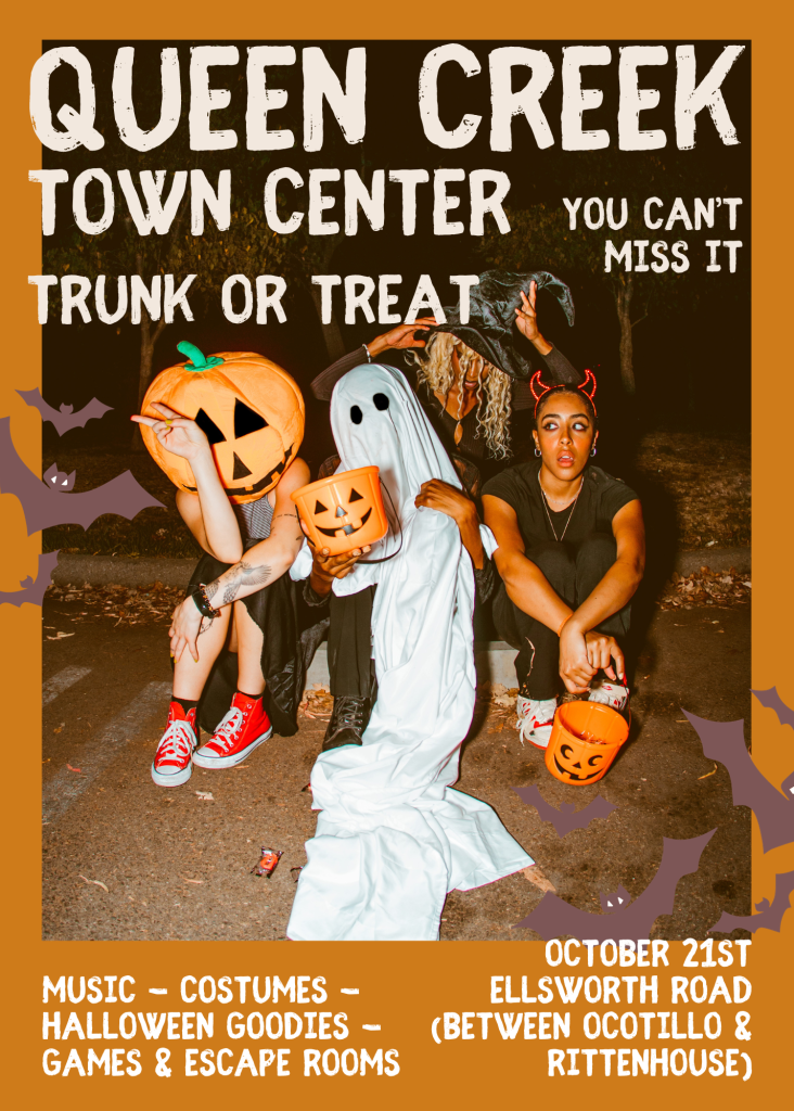 Spooktacular Delights Await: Join the Queen Creek Town Center Trunk or Treat Extravaganza!